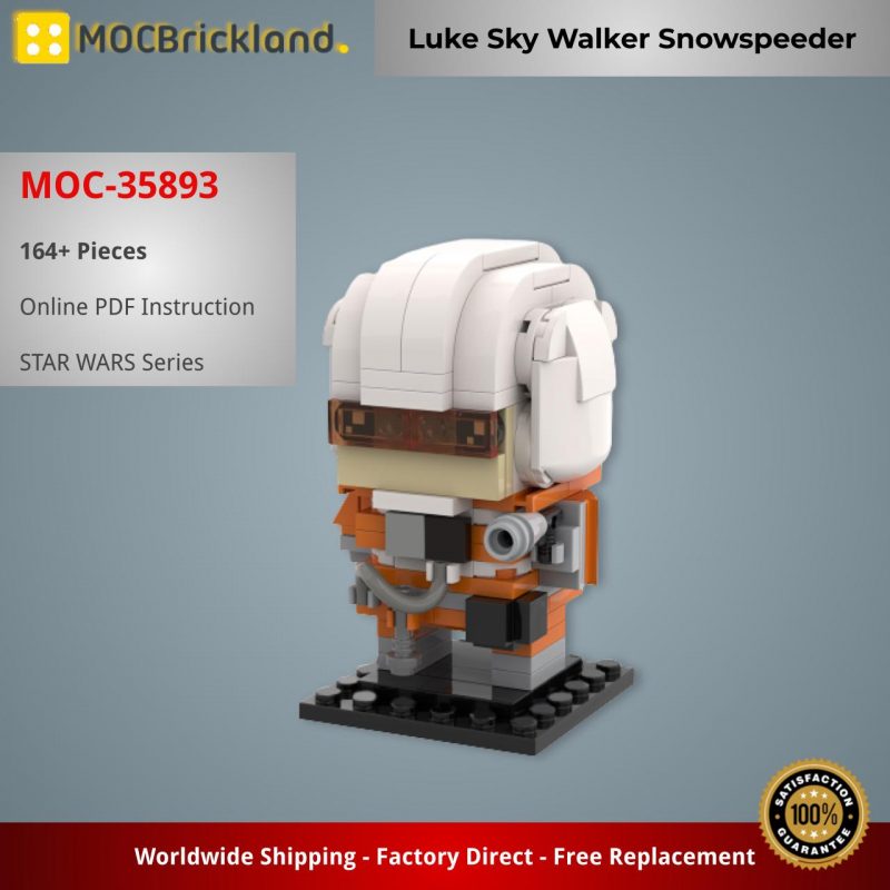 MOCBRICKLAND MOC-35893 Luke Sky Walker Snowspeeder