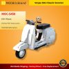 Mocbrickland Moc 5450 Vespa 50s Classic Scooter
