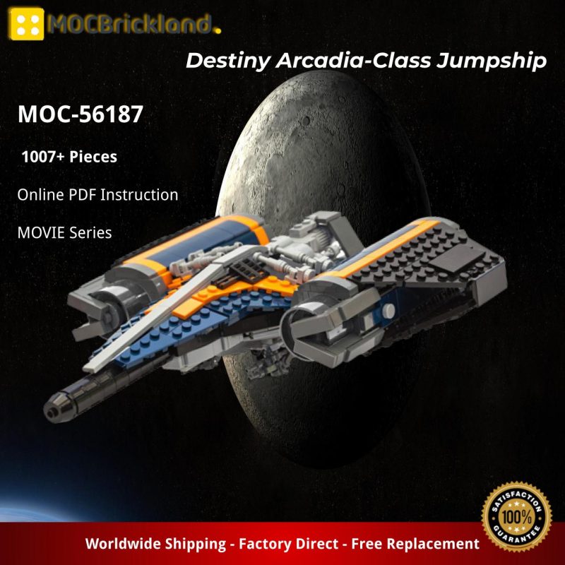 MOCBRICKLAND MOC-56187 Destiny Arcadia-class Jumpship