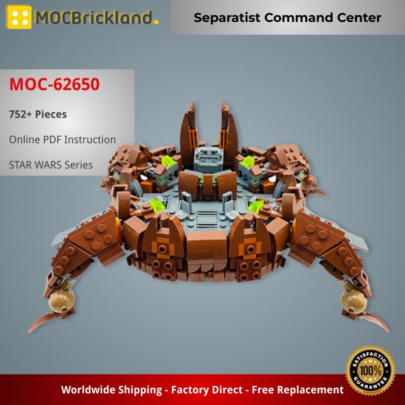 MOCBRICKLAND MOC-62650 Separatist Command Center