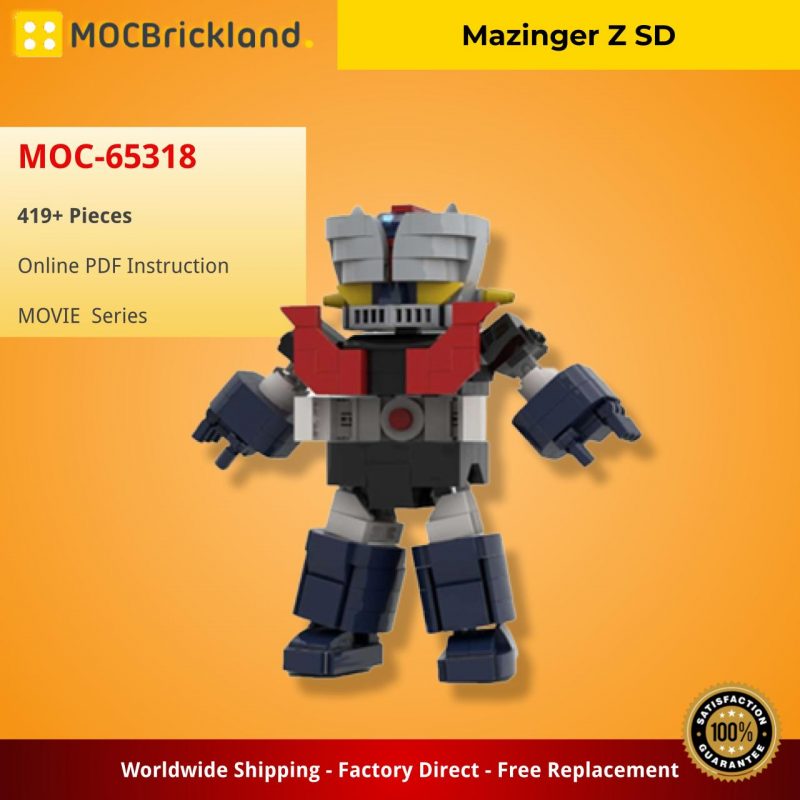 MOCBRICKLAND MOC-65318 Mazinger Z SD
