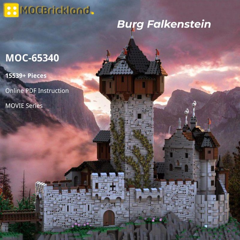 MOCBRICKLAND MOC-65340 Burg Falkenstein