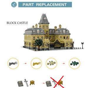 Mocbrickland Moc 70573 French Palace 10th Anniversary Edition (1)