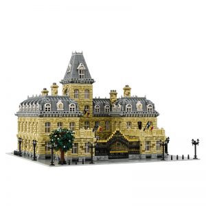 Mocbrickland Moc 70573 French Palace 10th Anniversary Edition (2)