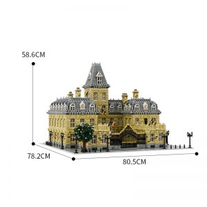 Mocbrickland Moc 70573 French Palace 10th Anniversary Edition (3)