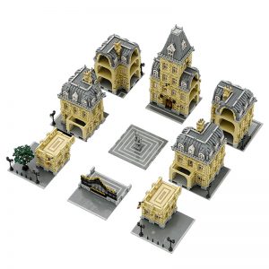 Mocbrickland Moc 70573 French Palace 10th Anniversary Edition (4)