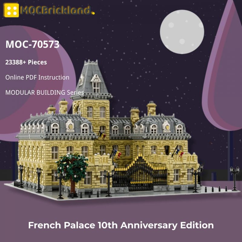 MOCBRICKLAND MOC-70573 French Palace 10th Anniversary Edition