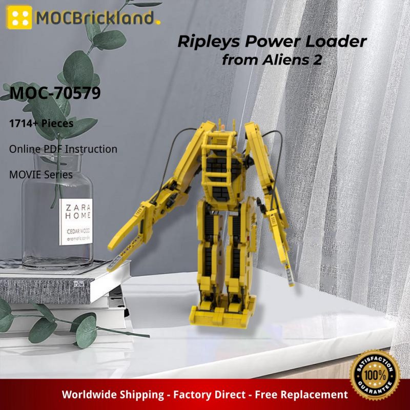 MOCBRICKLAND MOC-70579 Ripleys Power Loader from Aliens 2