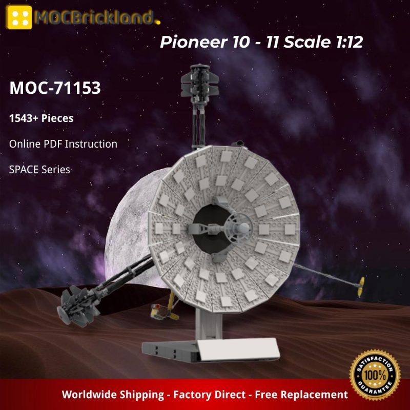 MOCBRICKLAND MOC-71153 Pioneer 10 - 11 Scale 1:12