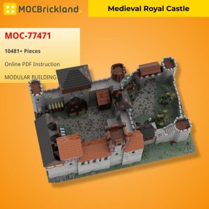 Mocbrickland Moc 77471 Medieval Royal Castle
