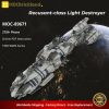 Mocbrickland Moc 89671 Recusant Class Light Destroyer (5)