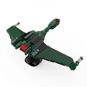 Mocbrickland Moc 89674 Klingon Spacecraft (4)