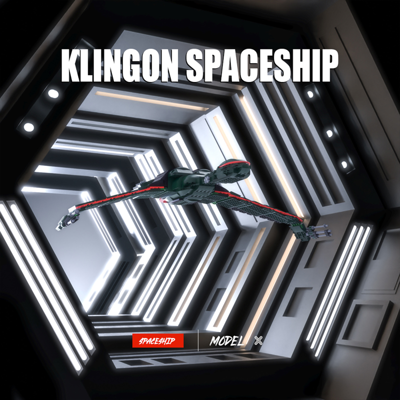 MOCBRICKLAND MOC-89674 Klingon Spacecraft