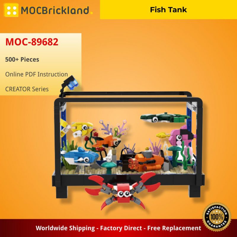 MOCBRICKLAND MOC-89682 Fish Tank