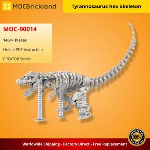 Mocbrickland Moc 90014 Tyrannosaurus Rex Skeleton (2)