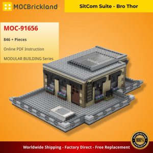 Mocbrickland Moc 91656 Sitcom Suite Bro Thor (2)