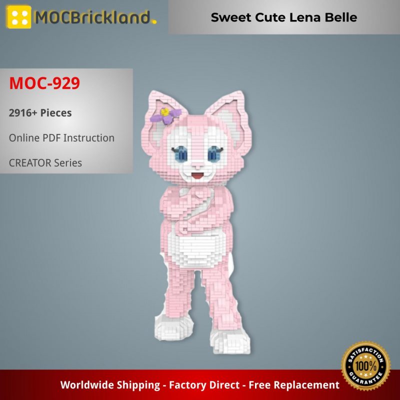MOCBRICKLAND MOC-929 Sweet Cute Lena Belle