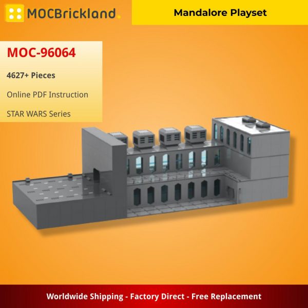 Mocbrickland Moc 96064 Mandalore Playset (2)