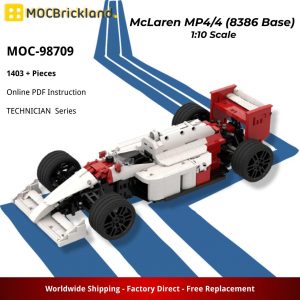 Mocbrickland Moc 98709 Mclaren Mp44 (8386 Base) 110 Scale (5)