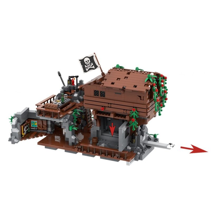 MOCBRICKLAND MOC-99393 Pirate Fortress