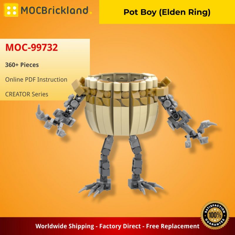 MOCBRICKLAND MOC-99732 Pot Boy (Elden Ring)