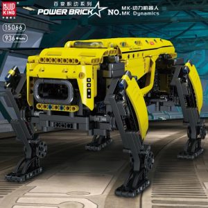 Mould King 15066 Mk Dynamics Yellow Robot (2)
