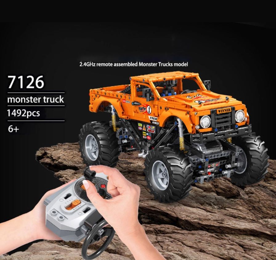 Winner 7126 Orange 112 Monster Truck