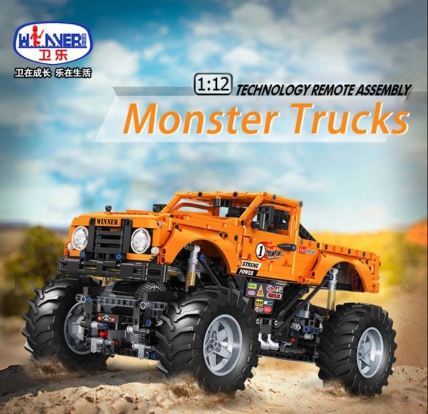 Winner 7126 Orange 112 Monster Truck (5)