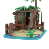 MOCBRICKLAND MOC-71229 Pirate Shed Barracuda Bay Extension
