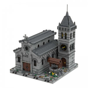 MOCBRICKLAND MOC-33985 Medieval Church - Modular