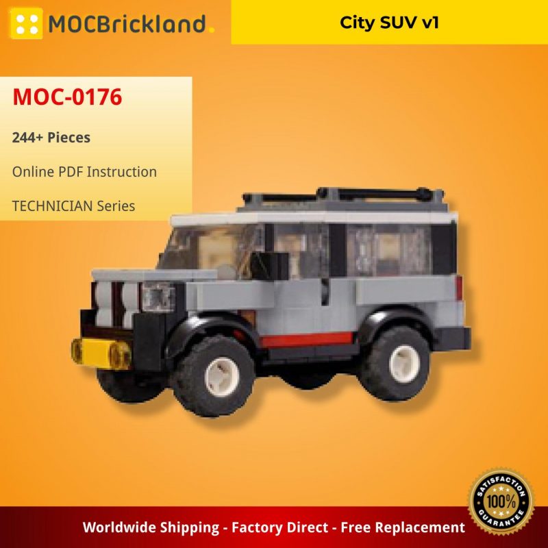 MOCBRICKLAND MOC-0176 City SUV v1