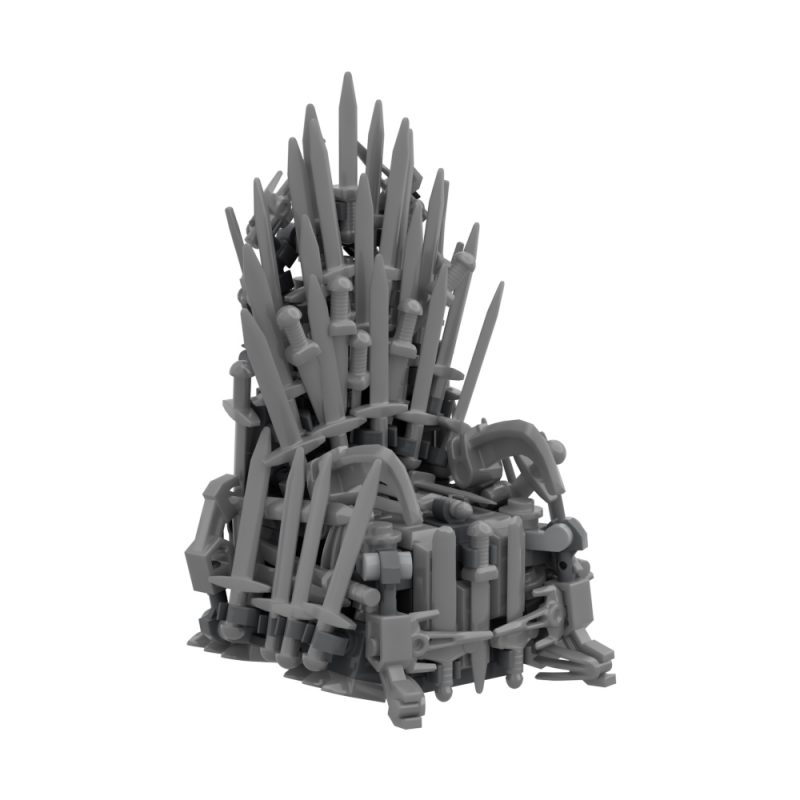 MOCBRICKLAND MOC-34452 Iron Throne - Game of Thrones