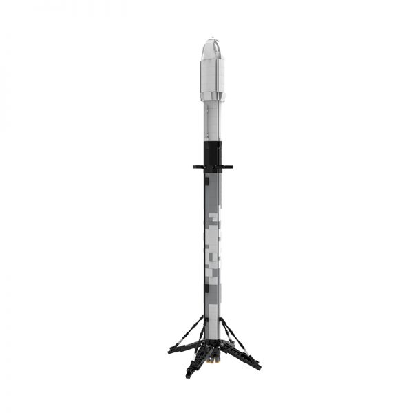 Mocbrickland Moc 41953 Ultimate Space X Falcon 9 [1110 Scale] (3)