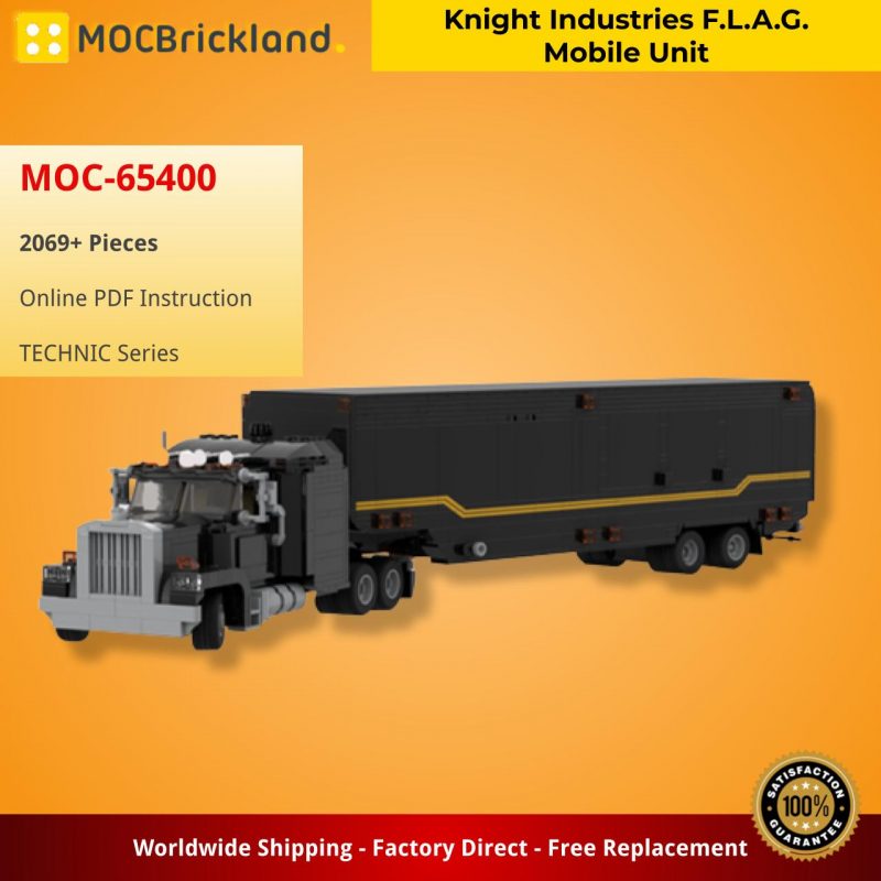MOCBRICKLAND MOC-65400 Knight Industries F.L.A.G. Mobile Unit