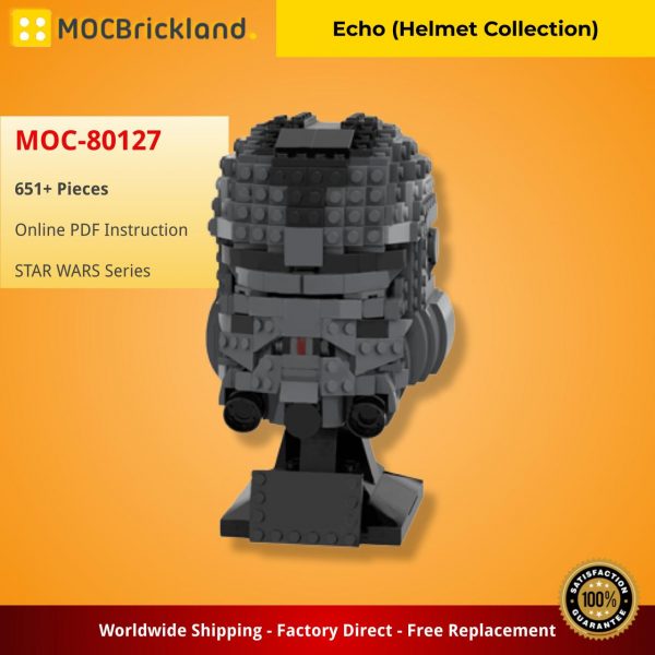 Mocbrickland Moc 80127 Echo (helmet Collection)