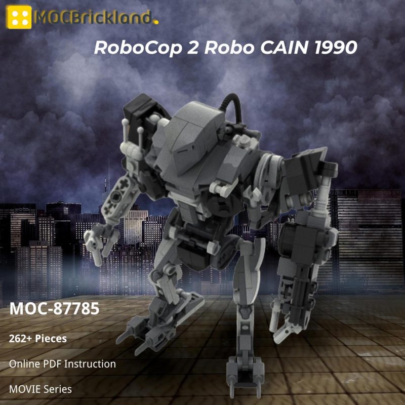 MOCBRICKLAND MOC-87785 RoboCop 2 Robo CAIN 1990