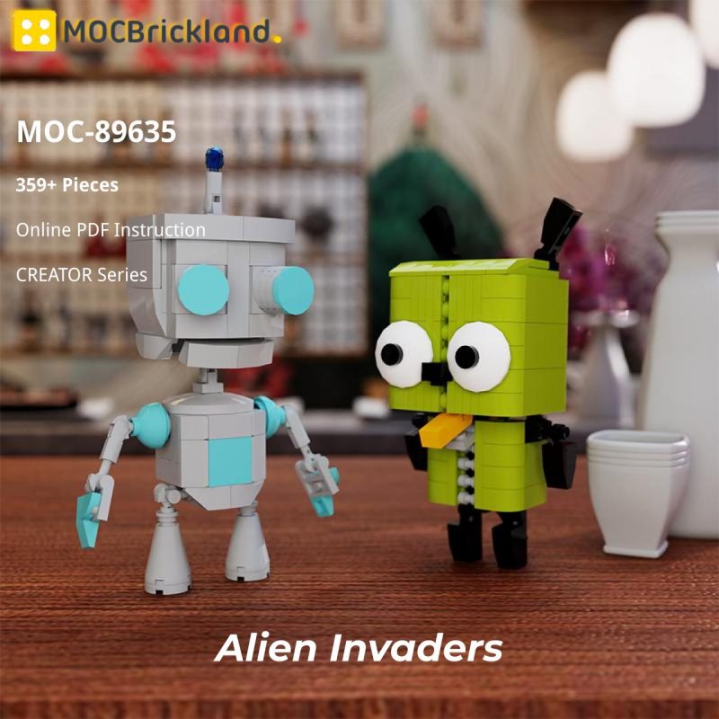 MOCBRICKLAND MOC-89635 Alien Invaders