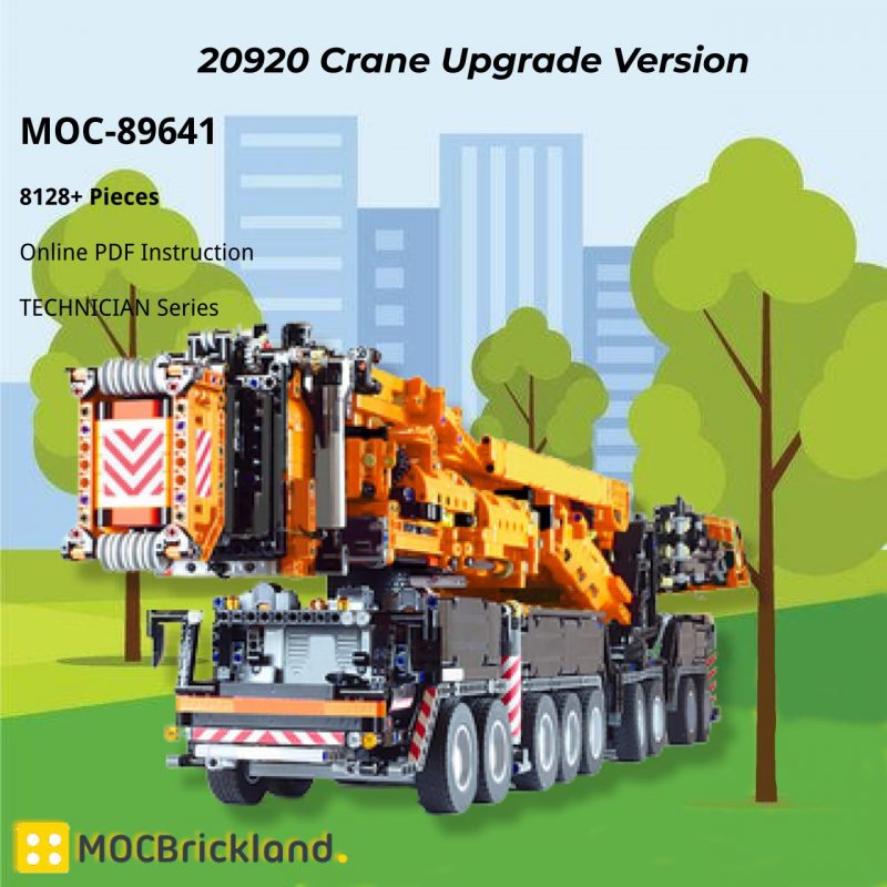 MOCBRICKLAND MOC-89641 20920 Crane Upgrade Version
