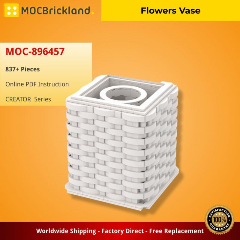 MOCBRICKLAND MOC-896457 Flowers Vase