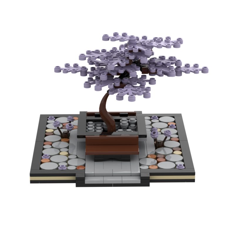 MOCBRICKLAND MOC-896460 Small Potted Two-Color Flower
