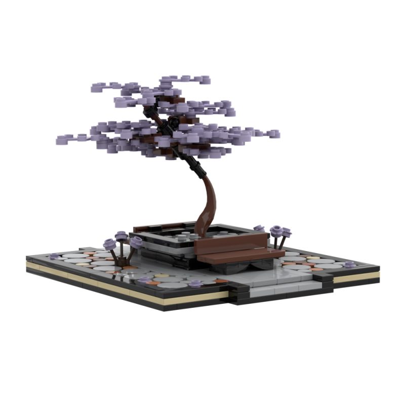 MOCBRICKLAND MOC-896460 Small Potted Two-Color Flower