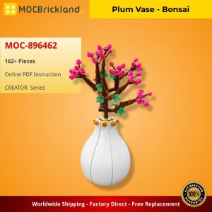 Mocbrickland Moc 896462 Plum Vase Bonsai (2)