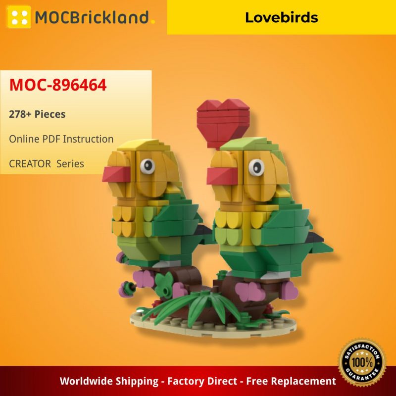 MOCBRICKLAND MOC-896464 Lovebirds