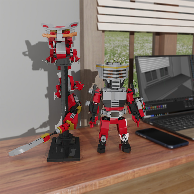 MOCBRICKLAND MOC-89649 Kamen Rider