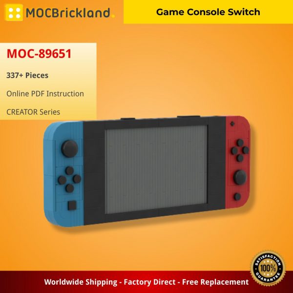 Mocbrickland Moc 89651 Game Console Switch (3)