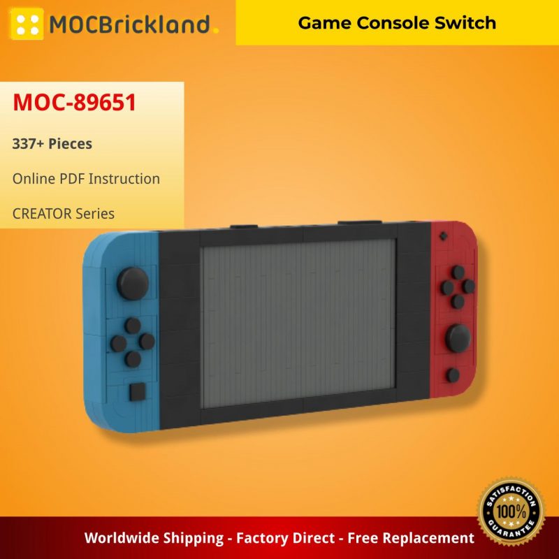 MOCBRICKLAND MOC-89651 Game Console Switch