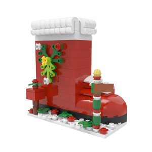Mocbricland Moc 89657 Christmas Boots Apartment (1)