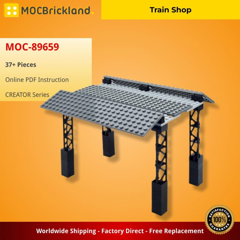 MOCBRICKLAND MOC-89659 Train Shop