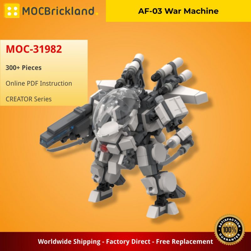 MOCBRICKLAND MOC-31982 AF-03 War Machine