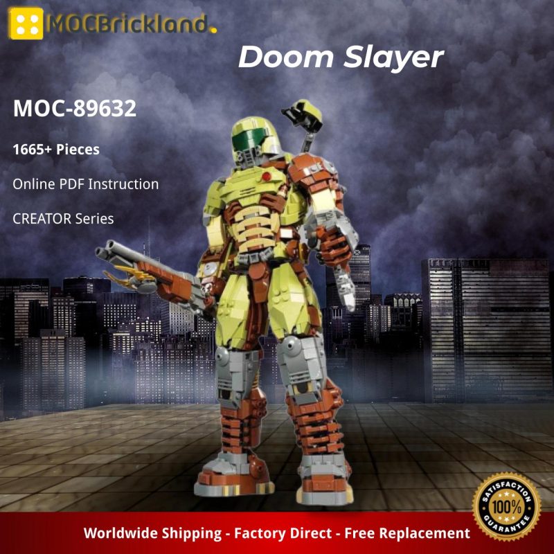 MOCBRICKLAND MOC-89632 Doom Slayer